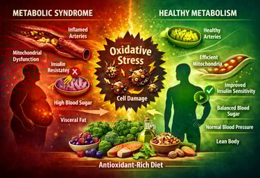 Metabolic Syndrome and Oxidative Stress: How Diet Drives Insulin Resistance and Inflammation