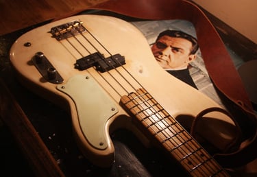Tumbleweed "Detroit T Bass" Custom, American Handcrafted Electric Bass Guitar.