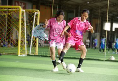 mantang united angels go futsal