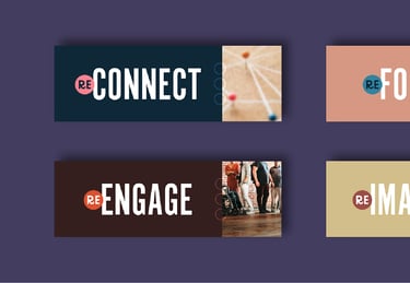 Digital banners to accompany newsletter