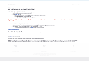 Screenshot image of a page from hoka.com