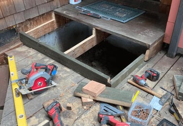 wooden floor house renovation