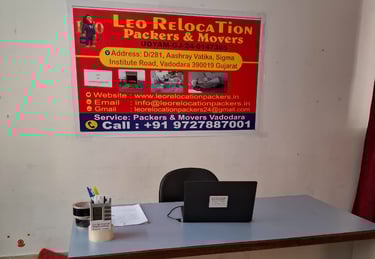 our office leo relocation packers and movers in vadodara
