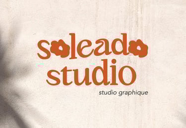 Branding Soleado studio - studio de graphisme à Liège