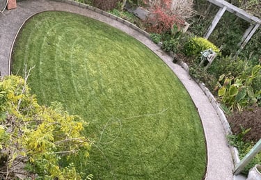 well maintained lawn