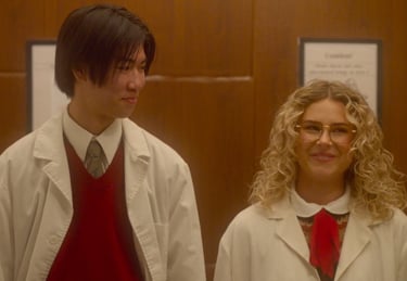 leading role as a shy nerd
