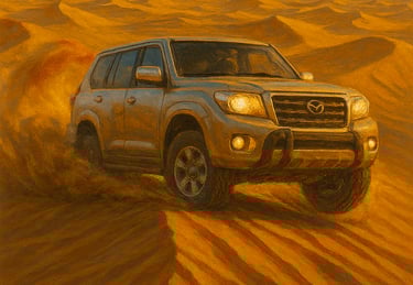 Dune Bashing  Car