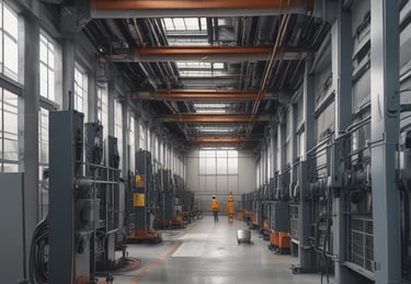 A building manager talking with residents in a friendly meeting.