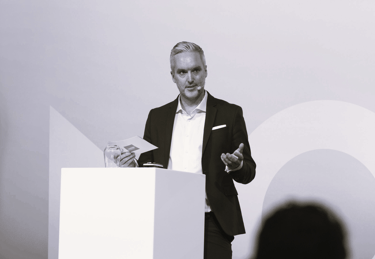 Keynote Speaker Jannes Weide (Copyright Foto: Thomas Fedra)