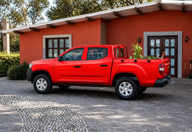 Chevrolet S10 Max picape chinesa estacionada em casa mostrando uso no dia a dia