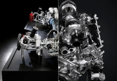 Novo motor V8 biturbo da Toyota desenvolvido para entregar até 640 cv de potência