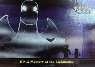 EP13 Mystery at the Lighthouse Topps Pokémon series 2 US silver foil
