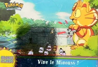 OR13 Vive le Miaouss ! topps série 2 foil