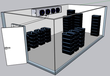 diseño y montaje de cuartos frios
