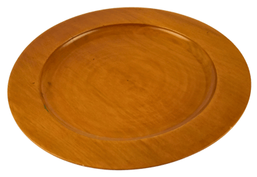 Plato de sitio de madera en alquiler