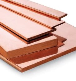 Meplat Cuivre - plat cuivre - ferplat cuivre