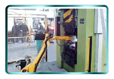 integración en México robot industrial chino de calidad estun para forja
