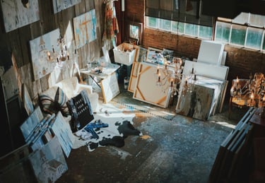 emerging- artist- studio