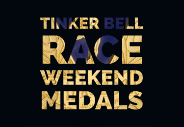 runDisney Tinker Bell Race Weekend medals