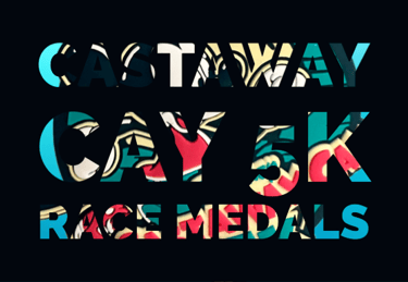 Disney Castaway Cay 5K Medals