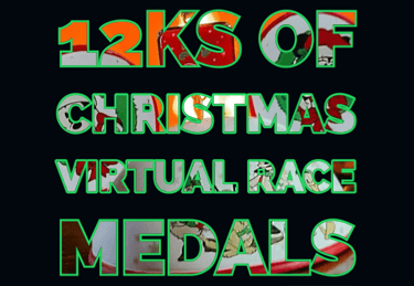 runDisney 12Ks of Christmas Virtual Medals images