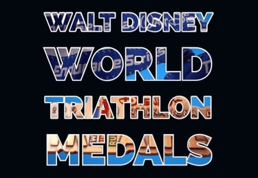 Walt Disney World Triathlon Medal images