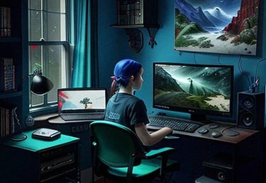 Ordinateurs pour travailler et pour Gamer