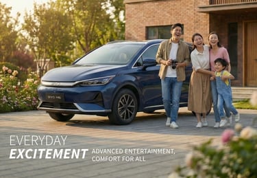 BYD M6 7-seater mobil listrik keluarga terbaik untuk harian dan liburan