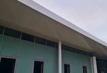 Clean commercial building