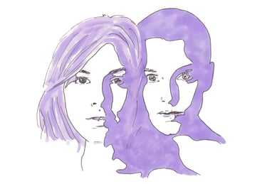 exemple portraits simples numérisé effet popart