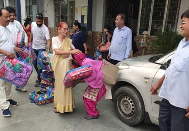 Trustee Smt. Uniyal  on Diwali