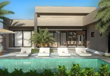 arquitetura moderna piscina