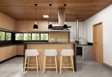 espaço gourmet arquitetura