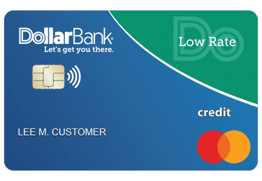 Dollar Bank Customer Finance Card