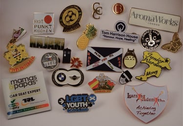 Various Lapel Pin Badges