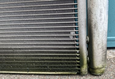 Leaking Vauxhall Mokka Condenser