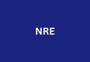 a blue and white logo with the word'niree '