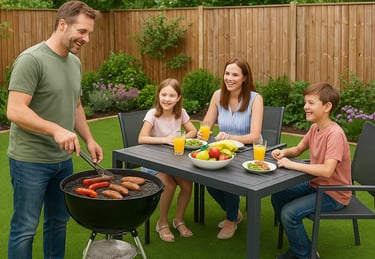 Enjoy a cleaner, tidier garden for your family with a low maintenance lawn