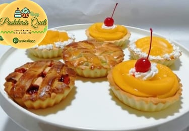 pie manzana guanabana fresa pasteleria queti lima