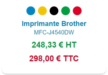 Brother MFC-J4540DW prix