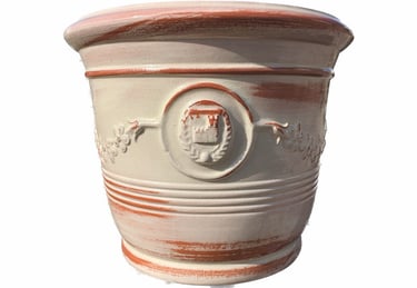 pot émaillé beige