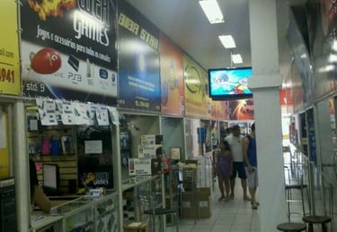Pintura e projeto de Shoppings de informática Infonorte