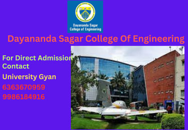 Dayananda sagar college of engineering