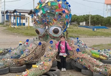 PULPO RENACIDO, MIRANDO AL BASURAL DE CIELO ABIERTO A DISPOSICION DE VISITAS.