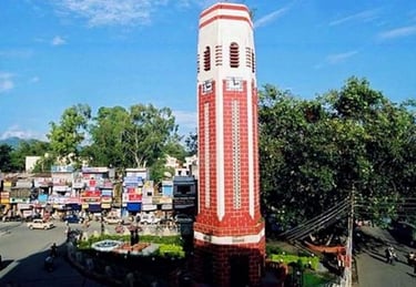  Paltan Bazaar and Clock Tower