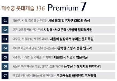 덕수궁 롯데캐슬 프리미엄