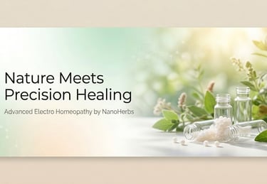 Electro Homeopathy, Nano Herbs, Dr Amit Jain