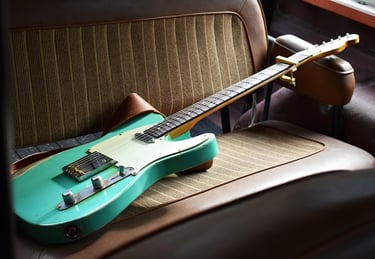 Tumbleweed "Seahag" Custom, American Handcrafted Electric Guitar. Tele style.