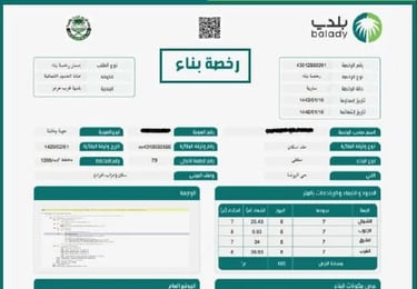 استخراج رخصة بناء