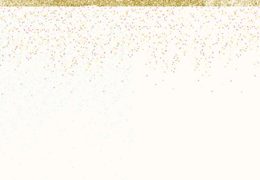 Fond lumineux avec touche d'Or en haut et pluie de couleur